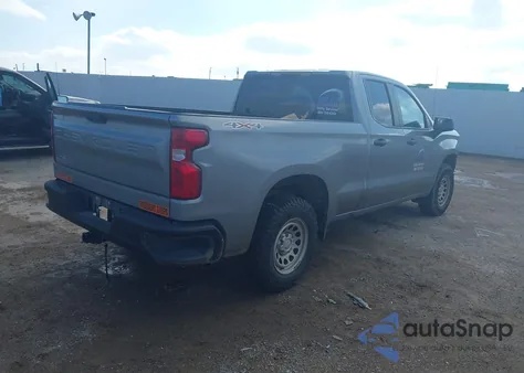 2023 Chevrolet Silverado 1500 4Wd Standard Bed Wt from USA, damaged, VIN 1GCRDAED6PZ187019